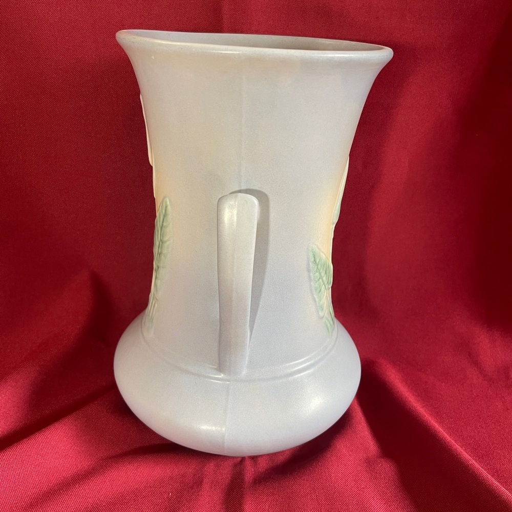 Vintage Hull Calla Lilly 520/33-10 Vase 2 Handle 10.75” Tall Blue/Yellow EUC! - Picture 2 of 11